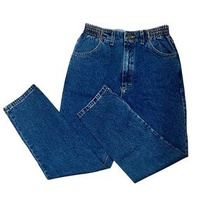 NWT Vintage Wrangler Women’s Elastic Waist Jeans Size 10 Western Made In USA